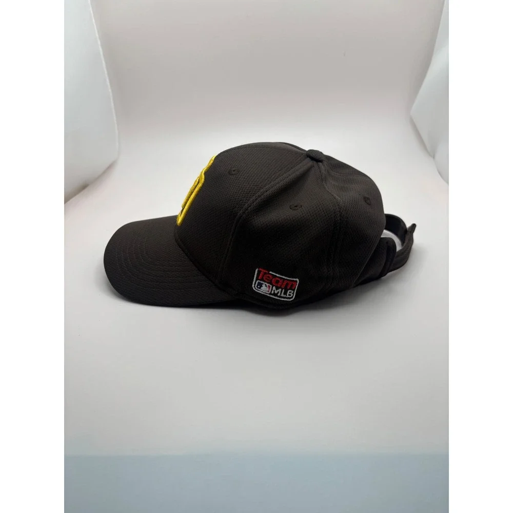 OC Sports San Diego Padres Youth Hat Brown Yellow MLB Baseball Cap Adjustable